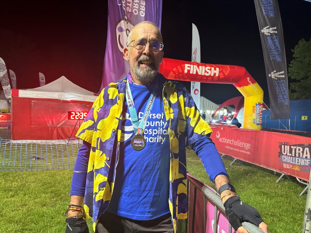 Mark Adams completed 58K Jurassic Coast Challenge 2025