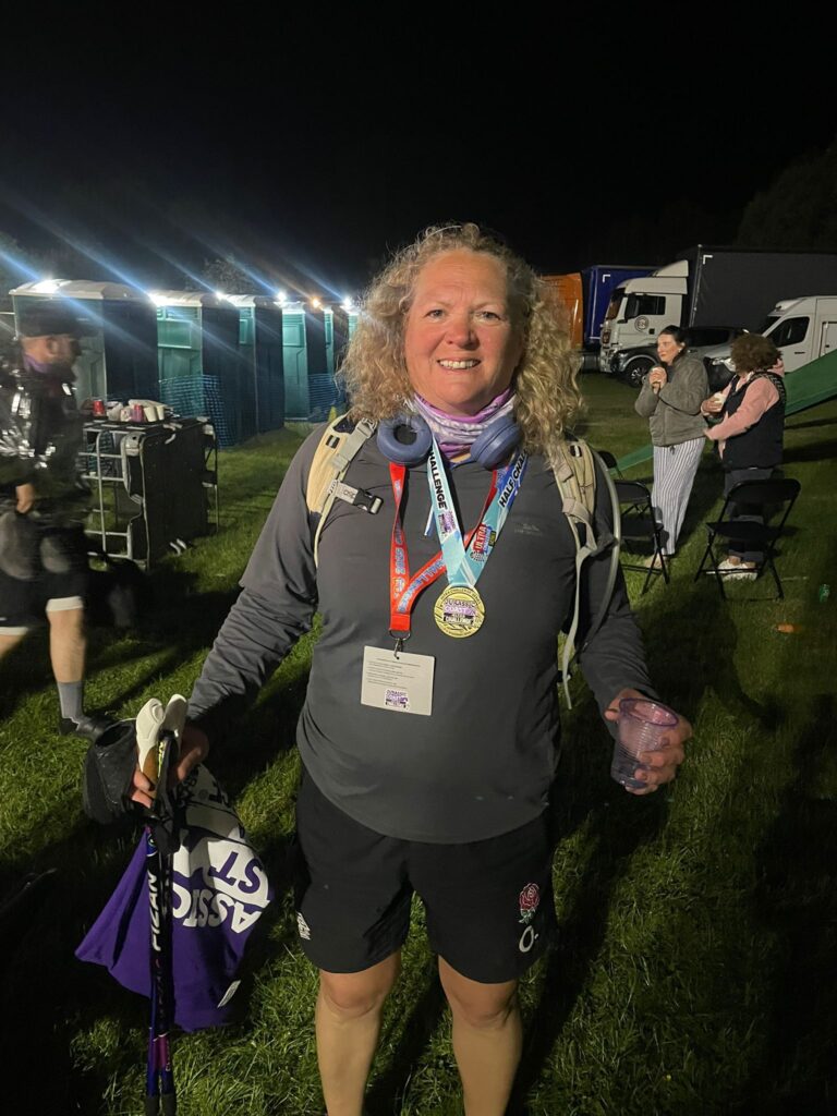 Ruth Davis completed the 58km Jurassic Coast Challenge 2025
