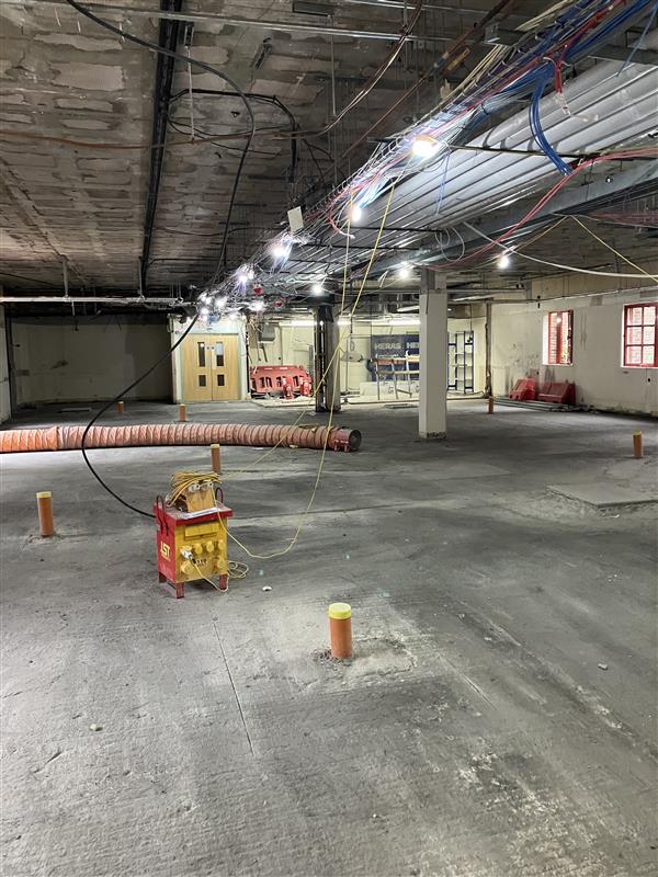 Chemo Unit Construction Photo